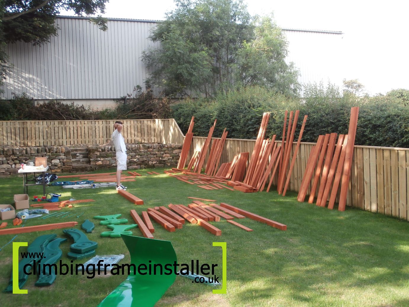 Selwood Climbing Frame Installation and Playset Building