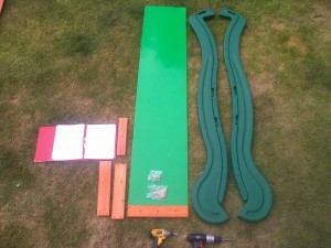 Selwood Climbing Frame Flat pack Slide