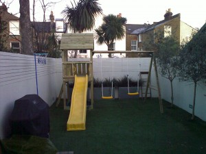 PLayset Installed by Climbing Frame Installers UK