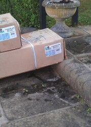 When having your playset and climbing frame delivered