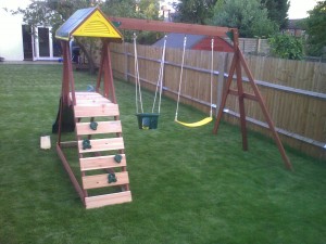 Selwood Parkside Climbing Frame Installation UK