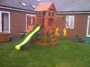 Selwood Atlantis Climbing Frame Built In Oxfordshire