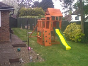 Selwood Atlantis Playset, Fully Built Climbing Frame UK