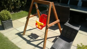 Plum Products Wooden Play Set Installation