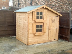 Wooden Playhouse Supplied By Tesco