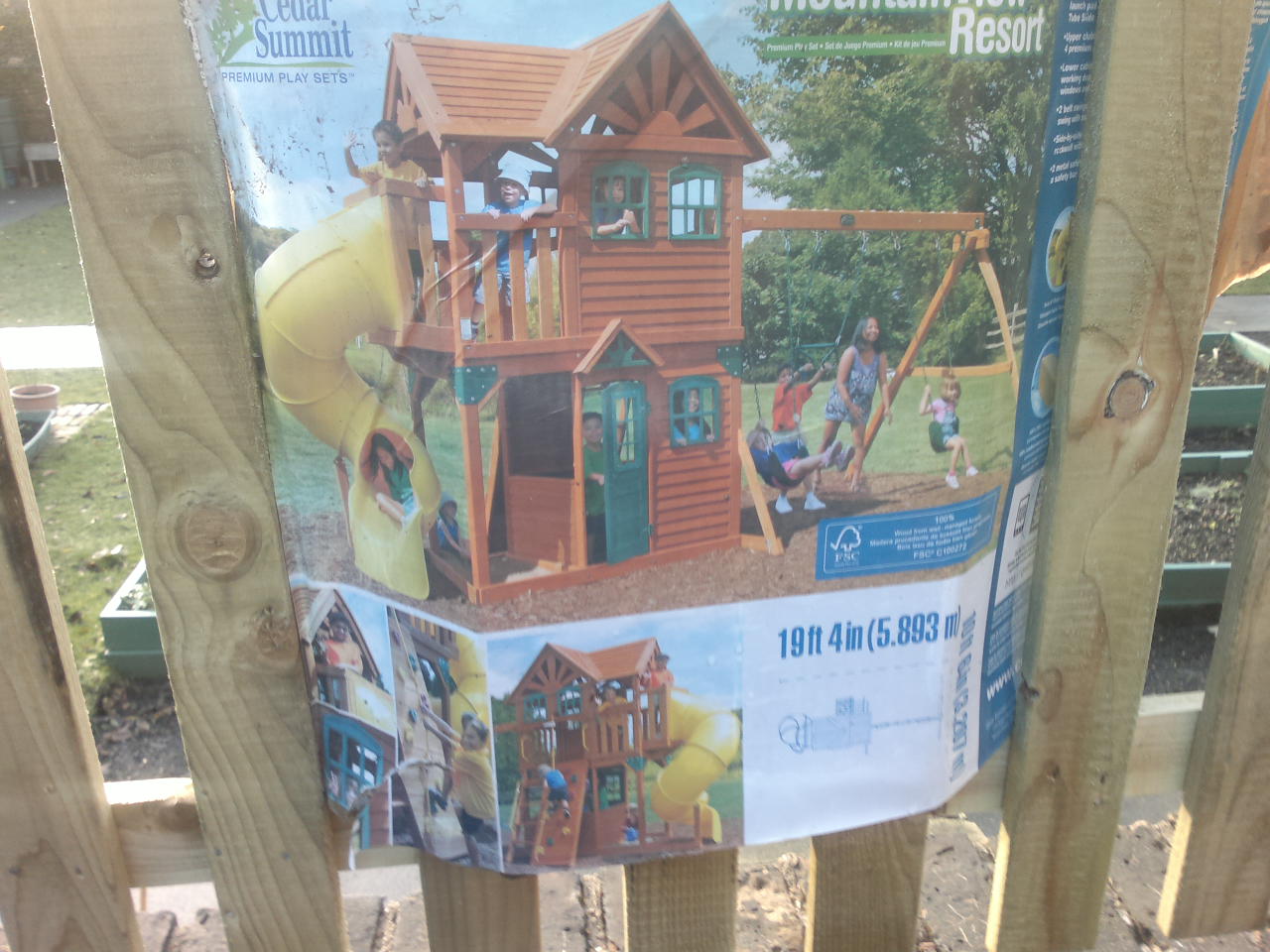 Costco Play Set Climbing Frame