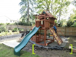 Palisade Climbing Frame Selwood Products Climbing Frame Installation