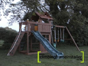 Playtime Cambridge Wooden Climbing Frame