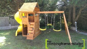 Grandview Cedar Wooden Climbing Frame Climbing Frame Builders