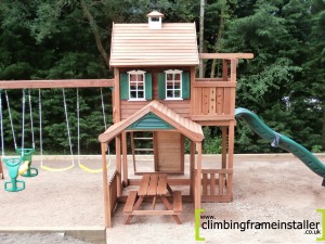 Palisade Cedar Wood Climbing Frame Climbing Frame Installers