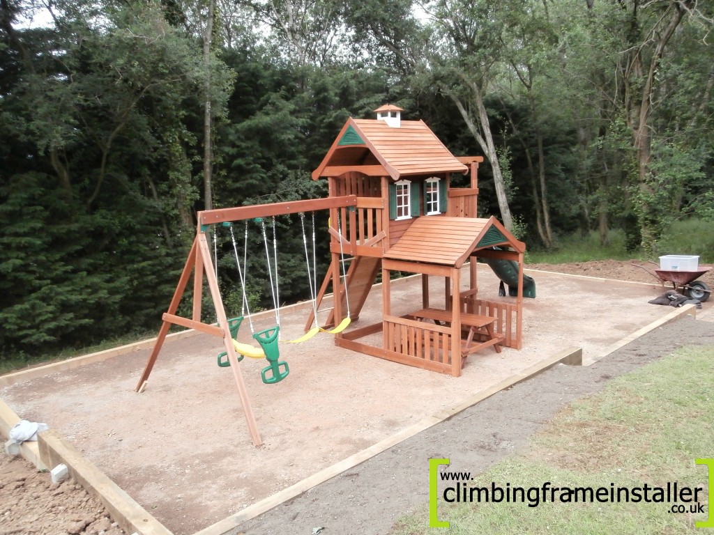 The Palisade Cedar Wood Climbing Frame Climbing Frame Installer