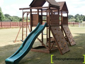 Dunster House MegaFort  Climbing Frame