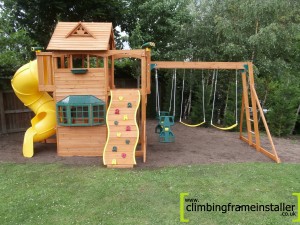 Selwood Sandpoint Wooden Climbing Frame