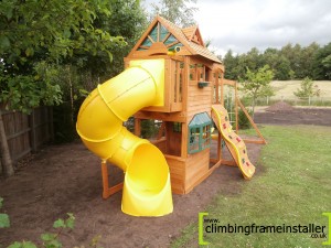 Selwood Sandpoint Wooden Climbing Frame Climbing Frame Installers