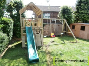 The PlayCrazy Single Tower Climbing Frame