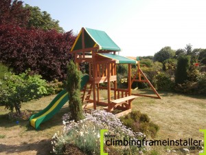 The Pathfinder Cedar Climbing Frame