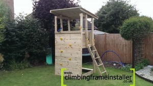 Blue Rabbit Bunker Climbing Frame Climbing Frame Installation Service