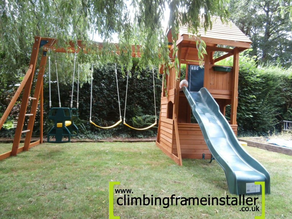children's climbing frame installer