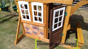 Selwood Products Stonefield Lodge Climbing Frame  Climbing Frame Installer