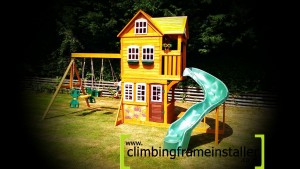 Selwood Products Stonefield Lodge Climbing Frame