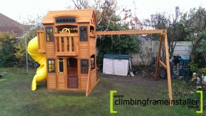 Cedar Valley Lodge Climbing Frame from Selwood Products