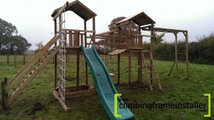 Action Twin Tower Monmouth Climbing Frame