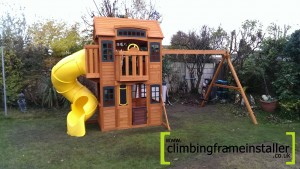 Selwood Product’s Cedar Valley Lodge Climbing Frame