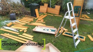 Play Set Construction and Builders Installation Climbing Frame