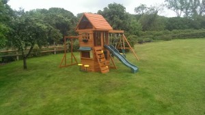 Ridgeview deluxe climbing frame selwood products