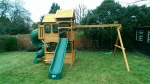 Shelbyville Deluxe Selwood Products Climbing Frame Tube Slide