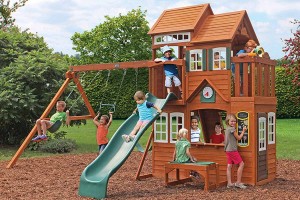 The Mount Forest Lodge Climbing Frame, Selwood Products