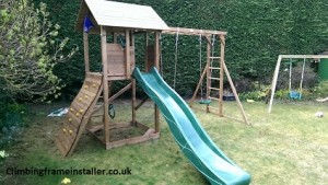 Dunster House MaxiFort Frontier Climbing Frame