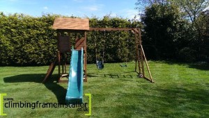 Dunster House Maxi Fort Frontier Climbing Frame Playset