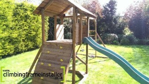 Dunster House MaxiFort Frontier Climbing Frame Playset
