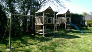 Baloo Double Tower Climbing Frame Play Crazy 