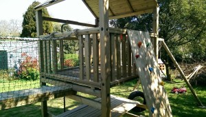 Play Crazy Baloo Double Tower Climbing Frame