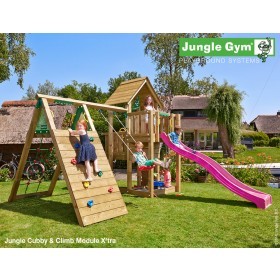 The Cubby Climb X’tra Climbing Frame from Jungle Gym