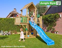 The Mansion Balcony Climbing Frame from Jungle Gym