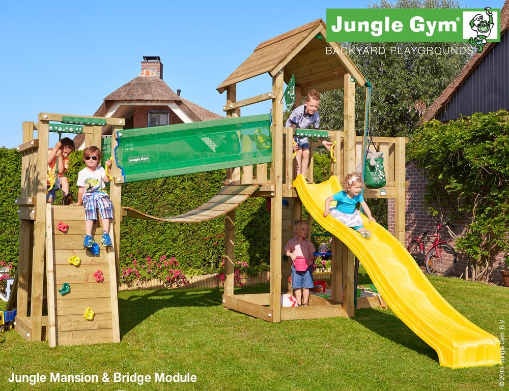 The Jungle Gym Mansion Bridge Climbing Frame