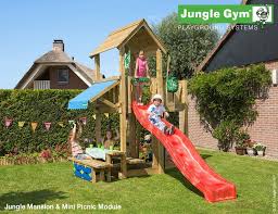 The Jungle Gym Mansion Mini Picnic Climbing Frame