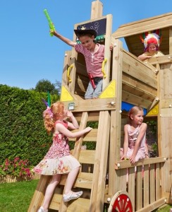 Cottage Train Jungle Gym Climbing Frame