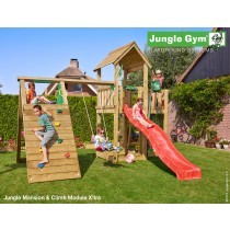 The Mansion Climb X’tra Climbing Frame from Jungle Gym