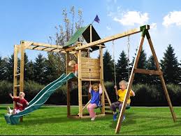 The Dunster House MonkeyFort Woodland Climbing Frame