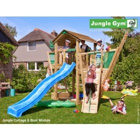 Cottage Boat Climbing Frame Jungle Gym