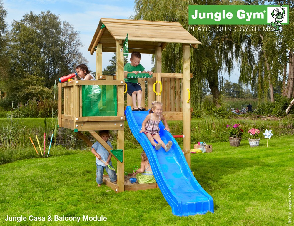 The Jungle Gym Casa Balcony Climbing Frame