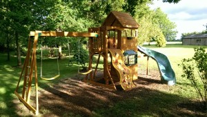 Selwood Audley Deluxe Climbing Frame Installation 