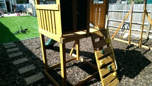 Selwood Woodchester Climbing Frame Installation