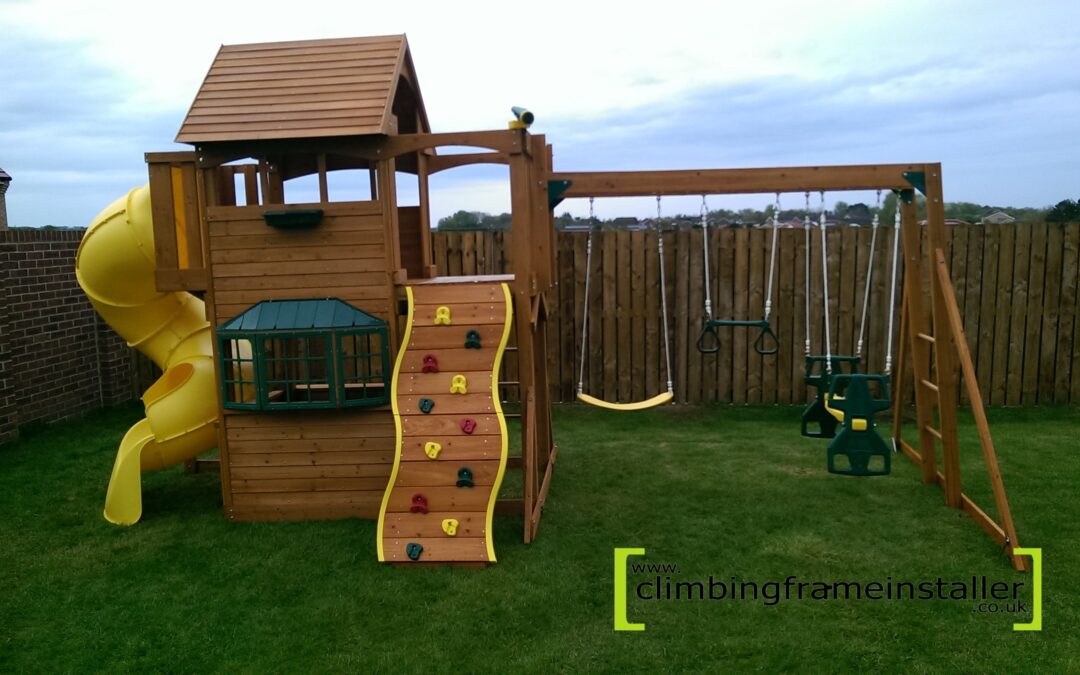 Sandpoint Deluxe Selwood Products Climbing Frame Climbing Frame Installer