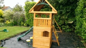 Selwood Milford Climbing Frame Installation 