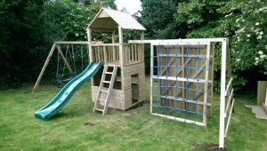 Play Crazy Single Tower Climbing Frame 